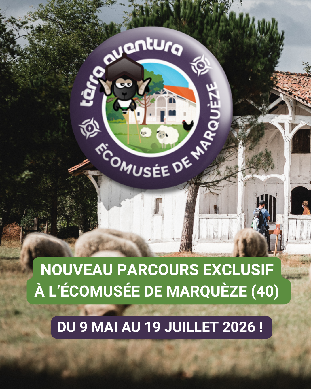 Parcours Marquèze annonce RS