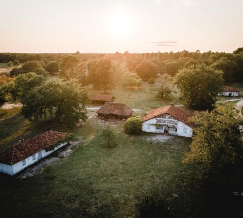 Histoire et paysage à l'écomusée de Marquèze dans les Landes de Gascogne